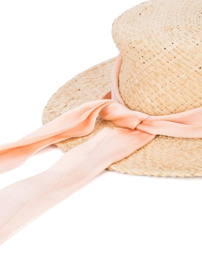 Shop Brother Vellies Knot Boater Hat