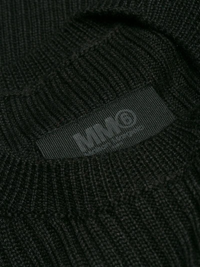 MM6 MAISON MARGIELA 圆领套头衫 - 黑色