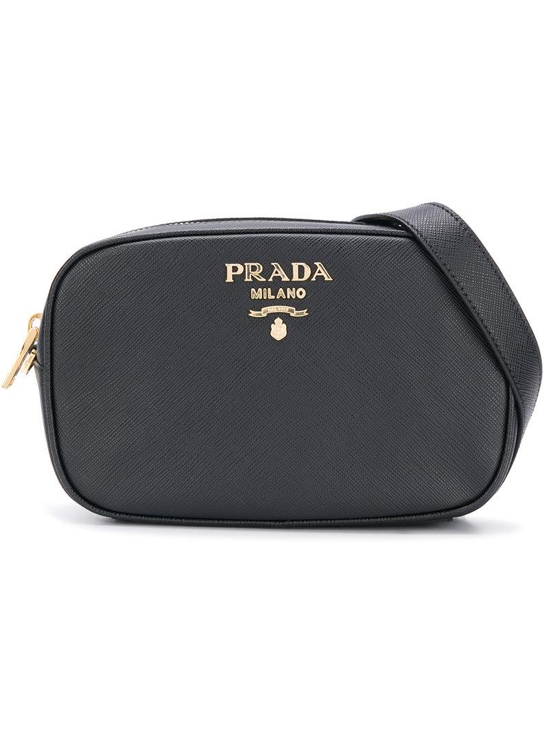 Prada Classic Logo Belt Bag | ModeSens