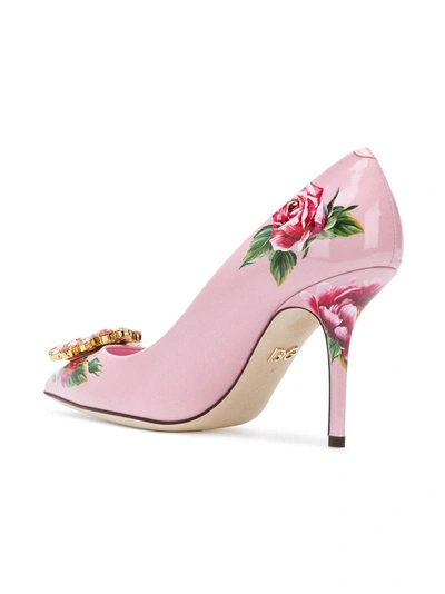 Shop Dolce & Gabbana Bellucci Pumps - Pink