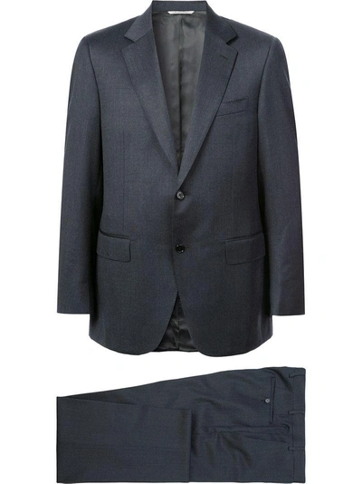 Shop Canali Classic Two-piece Suit - Grey