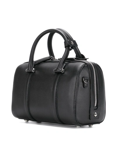 Shop Mcm Essential Boston Tote Bag - Black