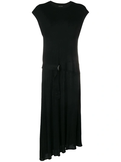 Shop Rag & Bone Asymmetric Tie Waist Dress - Black