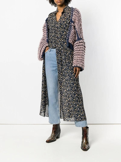 Shop M.i.h. Jeans Edith Dress In Multicolour