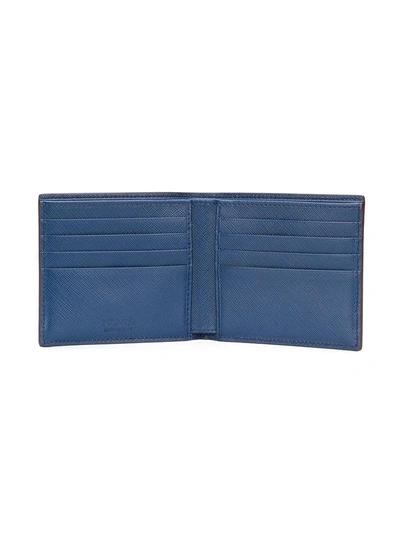 Shop Prada Mini Foldable Wallet - Red