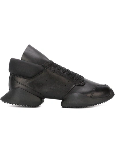 Shop Adidas Originals Adidas X Rick Owens 'tech Runner' Sneakers In Black