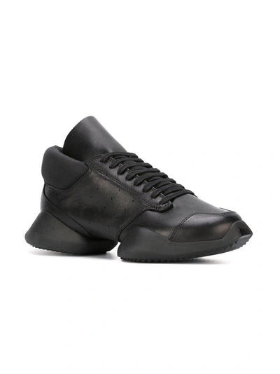Shop Adidas Originals Adidas X Rick Owens 'tech Runner' Sneakers In Black
