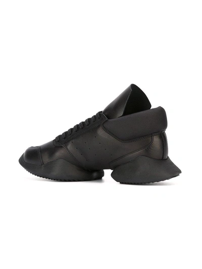 Shop Adidas Originals Adidas X Rick Owens 'tech Runner' Sneakers In Black