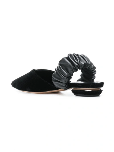 Shop Nicholas Kirkwood Courtney Slingback Mules - Black