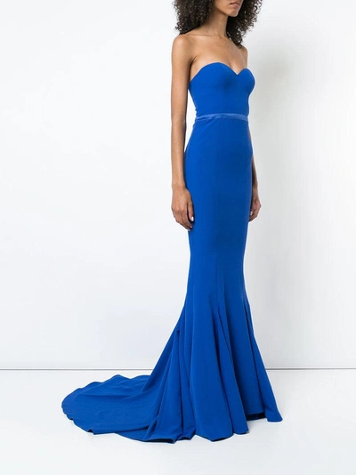 Shop Elle Zeitoune Arianna Gown - Blue