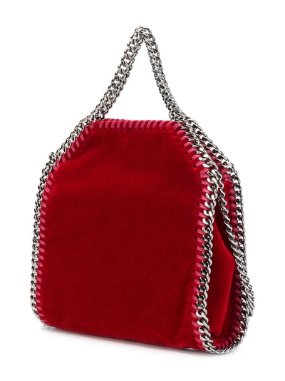 Shop Stella Mccartney Mini Falabella Shoulder Bag - Red