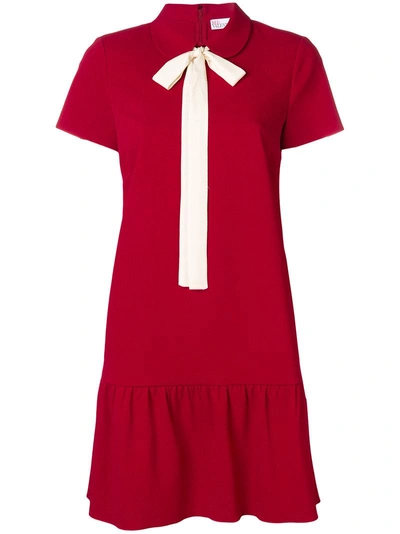 Shop Red Valentino Pussy Bow Mini Dress