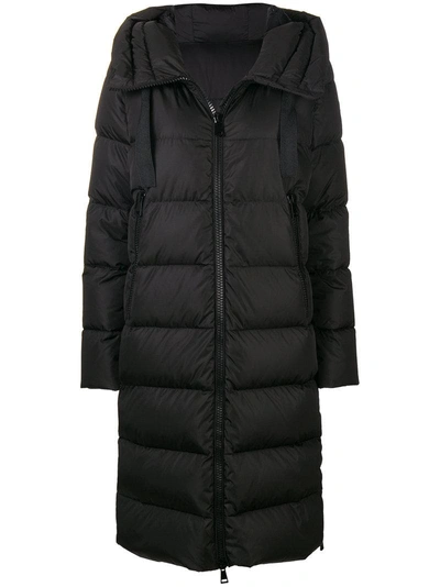 Shop Moncler Garrot Coat - Black