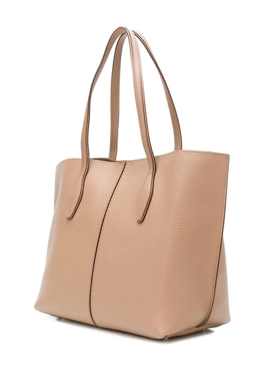 Shop Tod's Joy Medium Tote - Neutrals