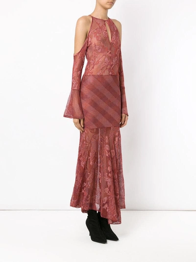 Shop Cecilia Prado Margarida Knit Dress - Red