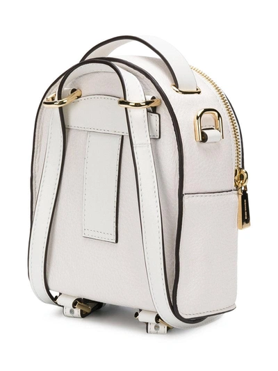 Shop Michael Michael Kors Extra Kleiner 'jessa' Rucksack In White