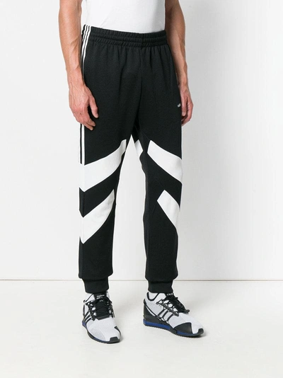 Shop Adidas Originals Adidas Panelled Sweatpants - Black