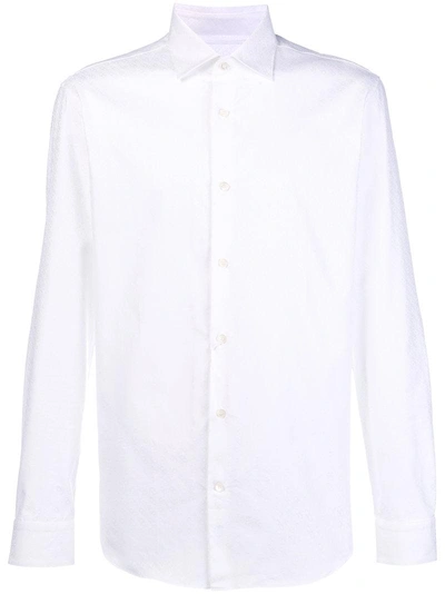Shop Ferragamo Salvatore  Classic Button Shirt - White