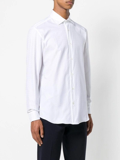 Shop Ferragamo Salvatore  Classic Button Shirt - White