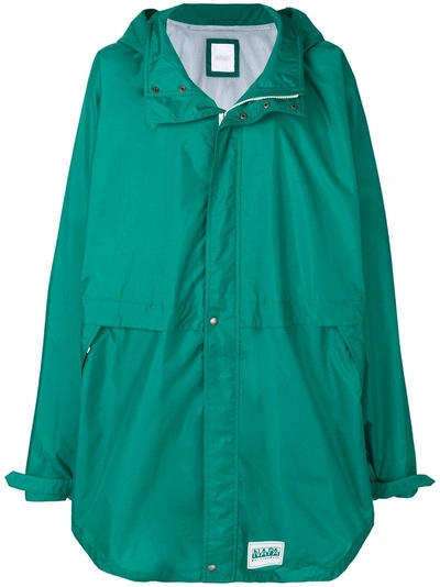 Shop Napa By Martine Rose Hooded Parka - Green