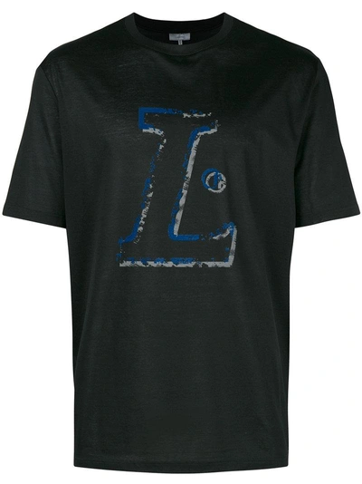 Shop Lanvin L' T-shirt In Black