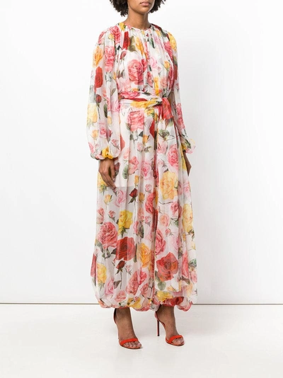 Shop Dolce & Gabbana Floral Jumpsuit