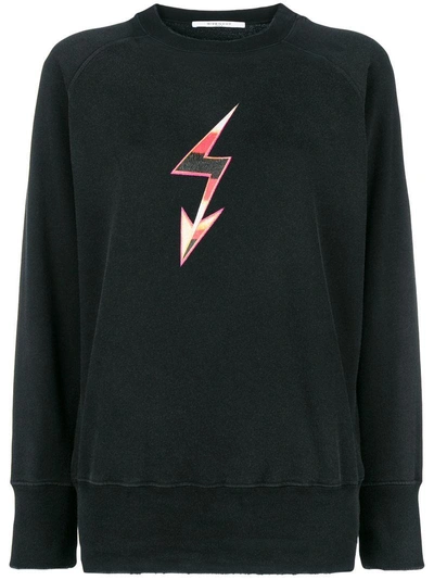 Shop Givenchy World Tour Sweatshirt - Black