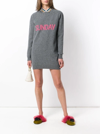 Shop Alberta Ferretti Sunday Sweater Dress
