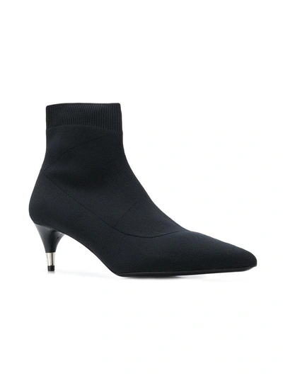 Shop Prada Ankle Sock Boots - Black
