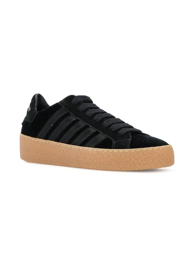 Shop Dsquared2 Barney Sneakers - Black