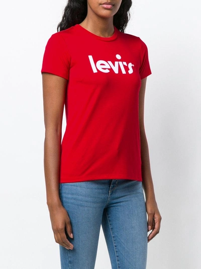 Shop Levi's The Perfect T In Red