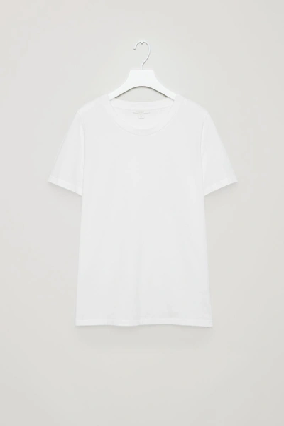 Shop Cos Cotton T-shirt In White