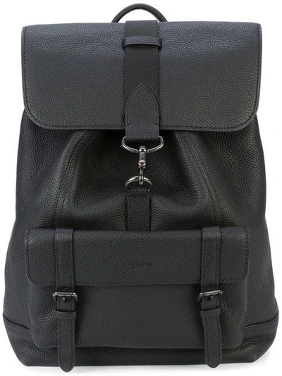 Shop Coach Bleecker Backpack In Black