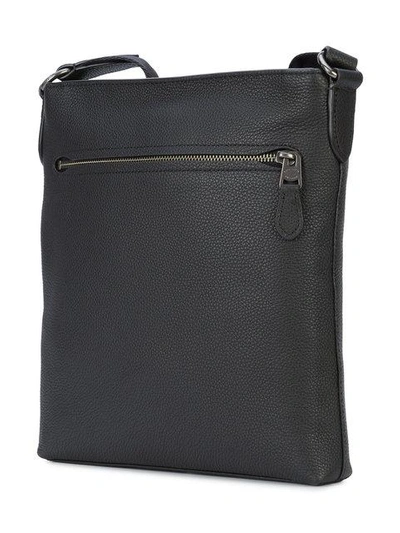 Shop Coach Metropolitan Slim Messenger Bag In Black