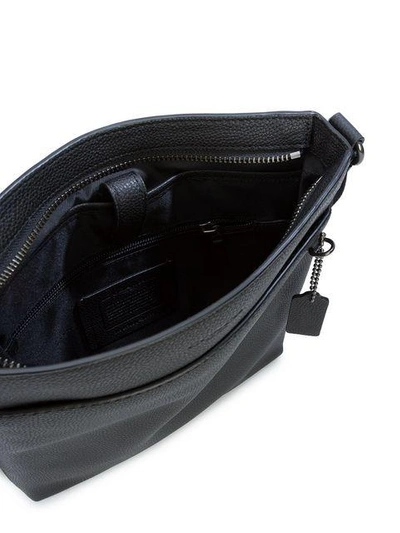 Shop Coach Metropolitan Slim Messenger Bag In Black