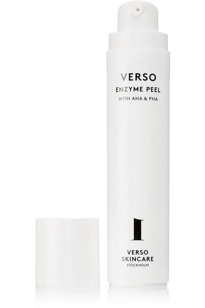 Shop Verso Enzyme Peel, 50ml In Colorless