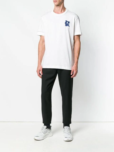 Shop Calvin Klein 205w39nyc Loose Fitted T-shirt - White