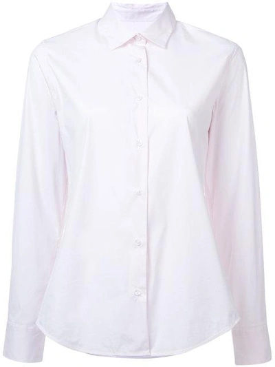 Shop Lareida Longsleeved Boxy Shirt - Pink