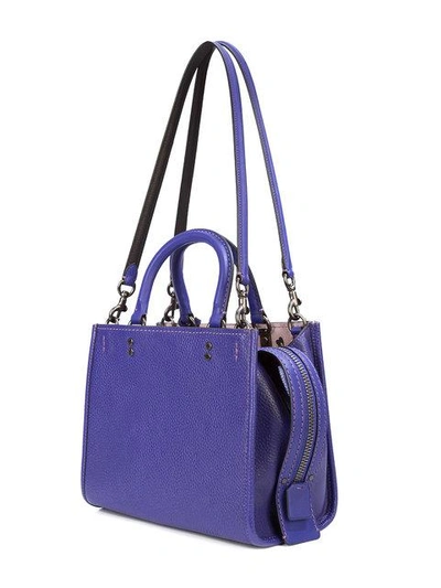 Shop Coach Rogue 25 Tote - Purple