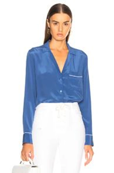 Shop Equipment Keira Blouse In Blue