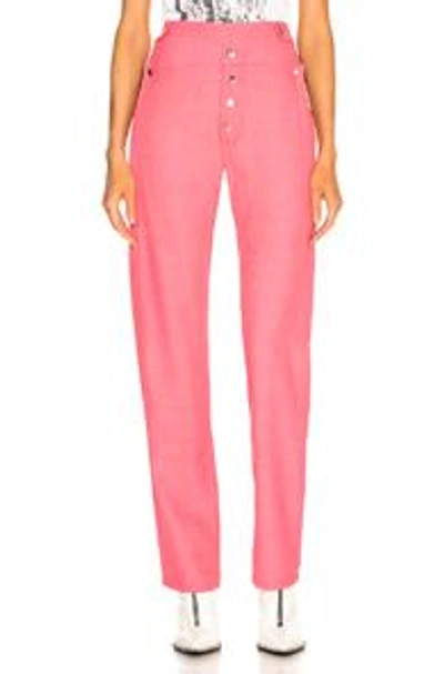Shop Tre By Natalie Ratabesi Wide Leg Charlotte Pant In Pink Candy