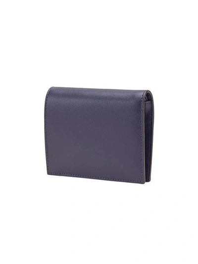 Shop Fendi F Is  Compact Wallet - Blue