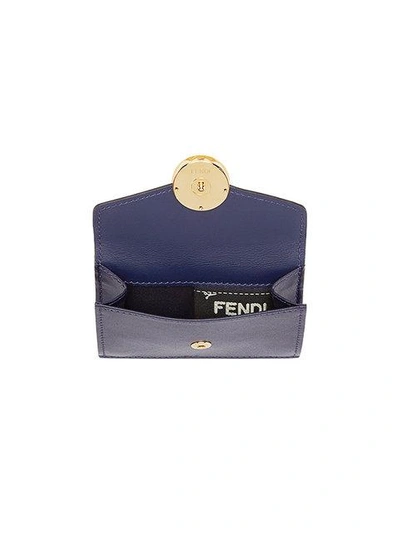 Shop Fendi F Is  Tri-fold Wallet - Blue