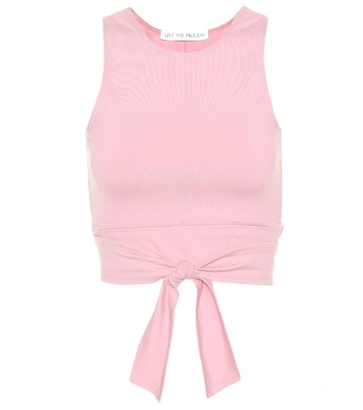 Shop Live The Process Block Top In Pink