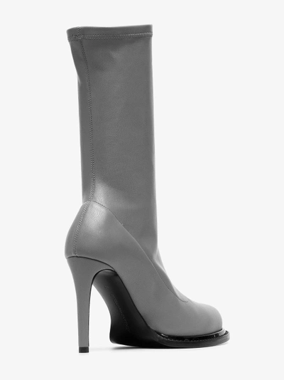 Shop Stella Mccartney Grey Sock 105 Boots