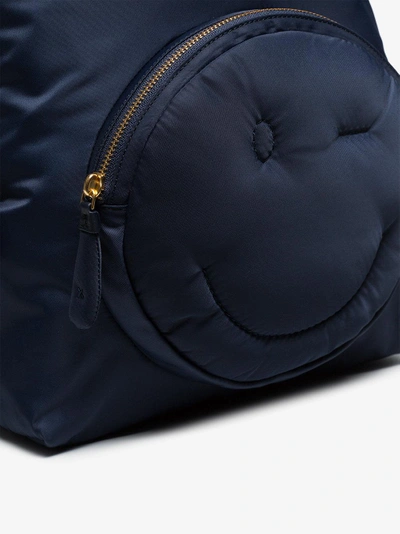 Shop Anya Hindmarch Blue Chubby Wink Backpack
