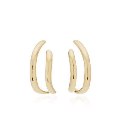 Shop Ana Khouri Gina Earrings In Gold