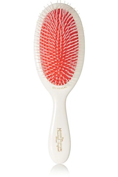 Shop Mason Pearson Universal Nylon Bristle Hairbrush - Ivory