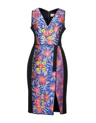 Shop Peter Pilotto Knee-length Dress In Black