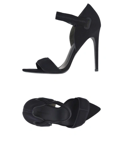 Shop Alexander Wang Sandals In Black